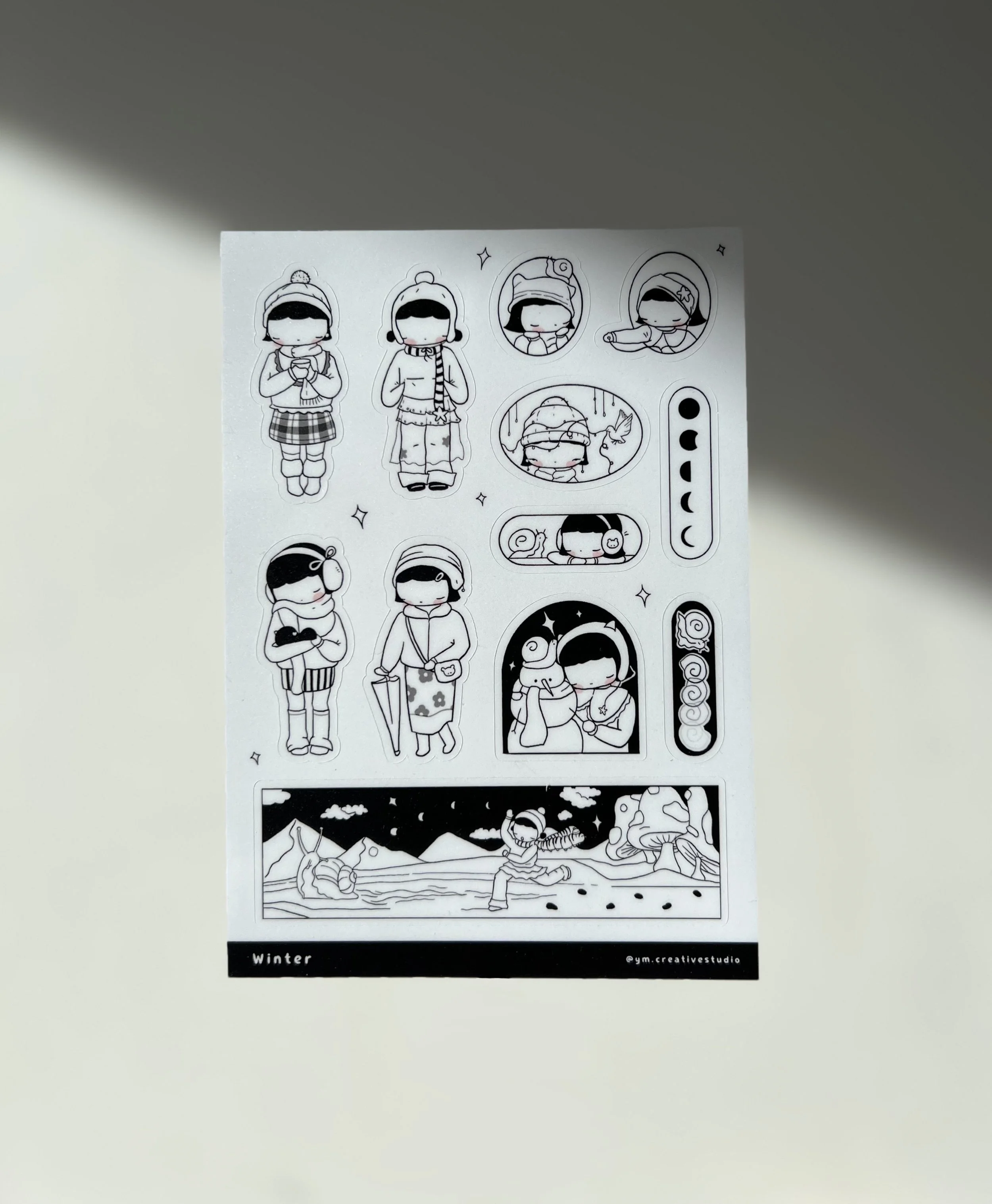 ‘Winter’ Sticker Sheet