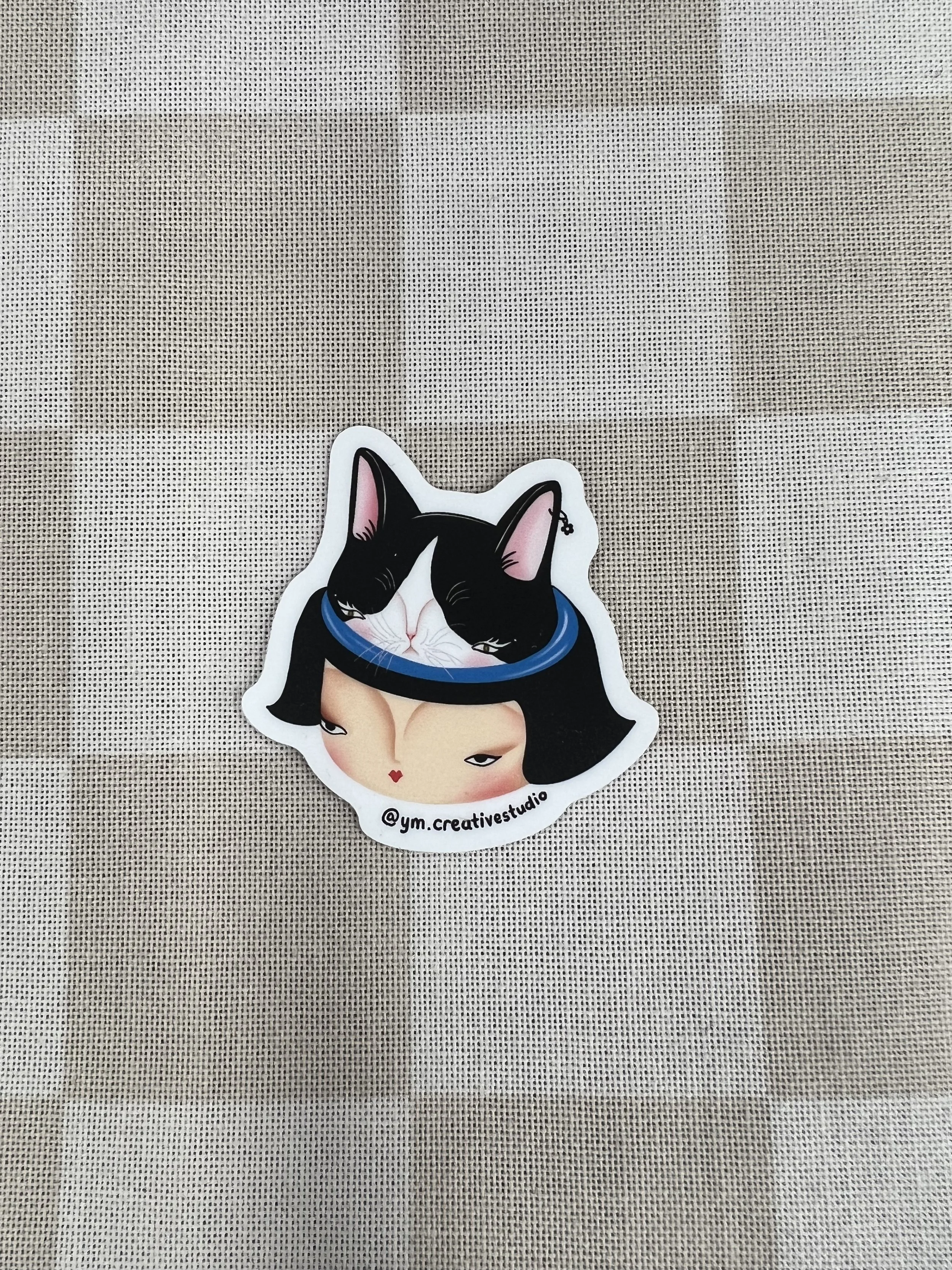 Drowning in thoughts sticker