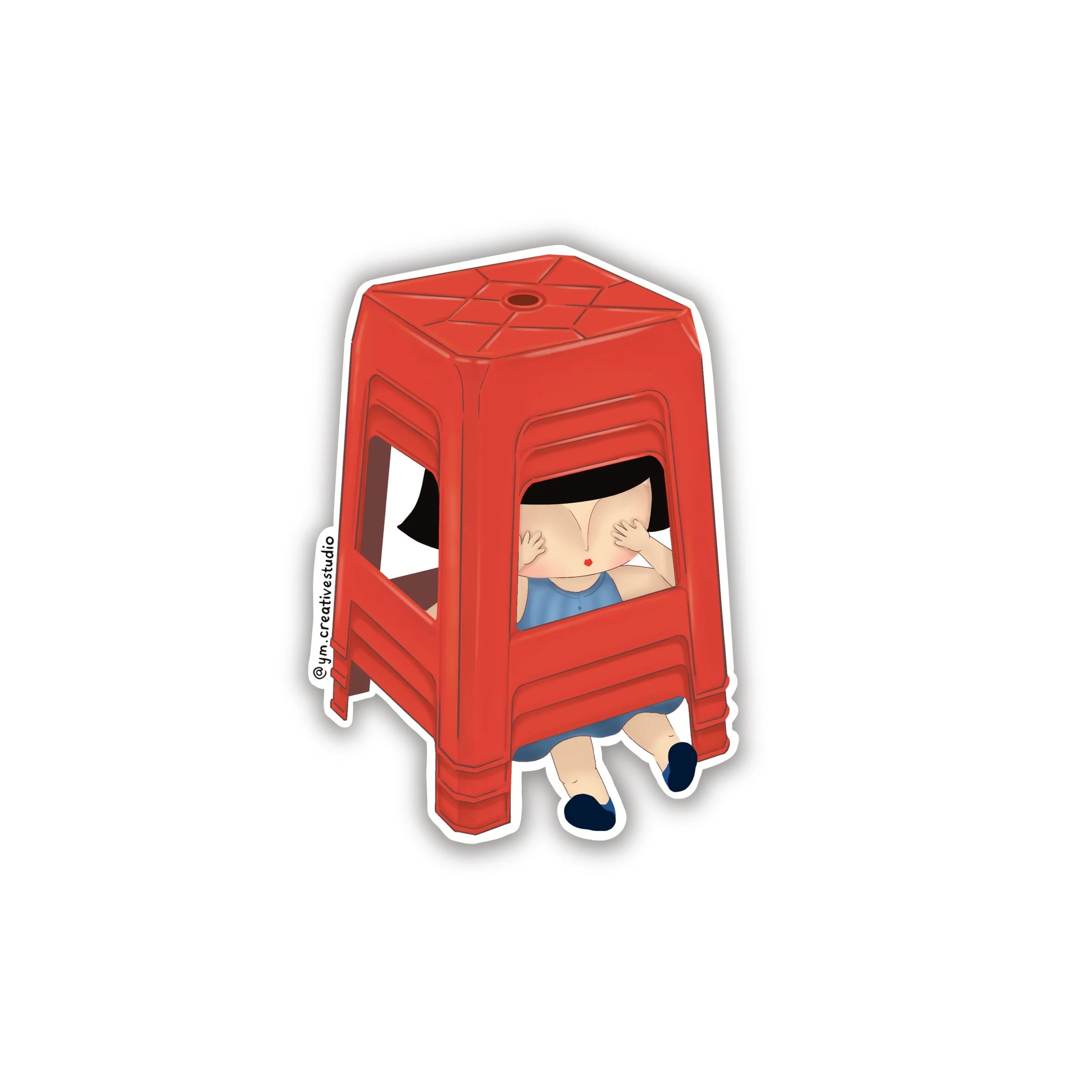 Hide & Seek sticker