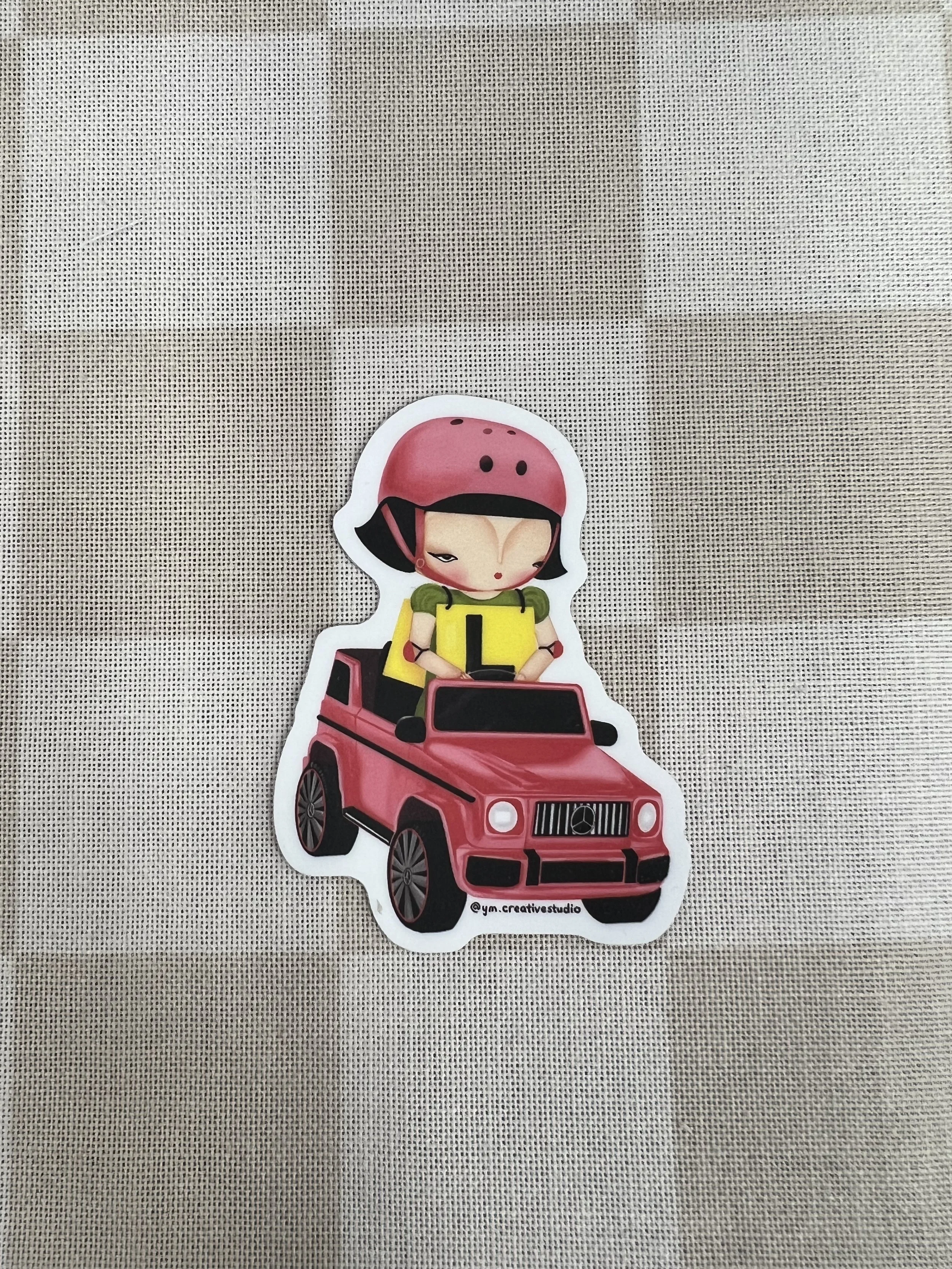 Passenger Princess Sticker