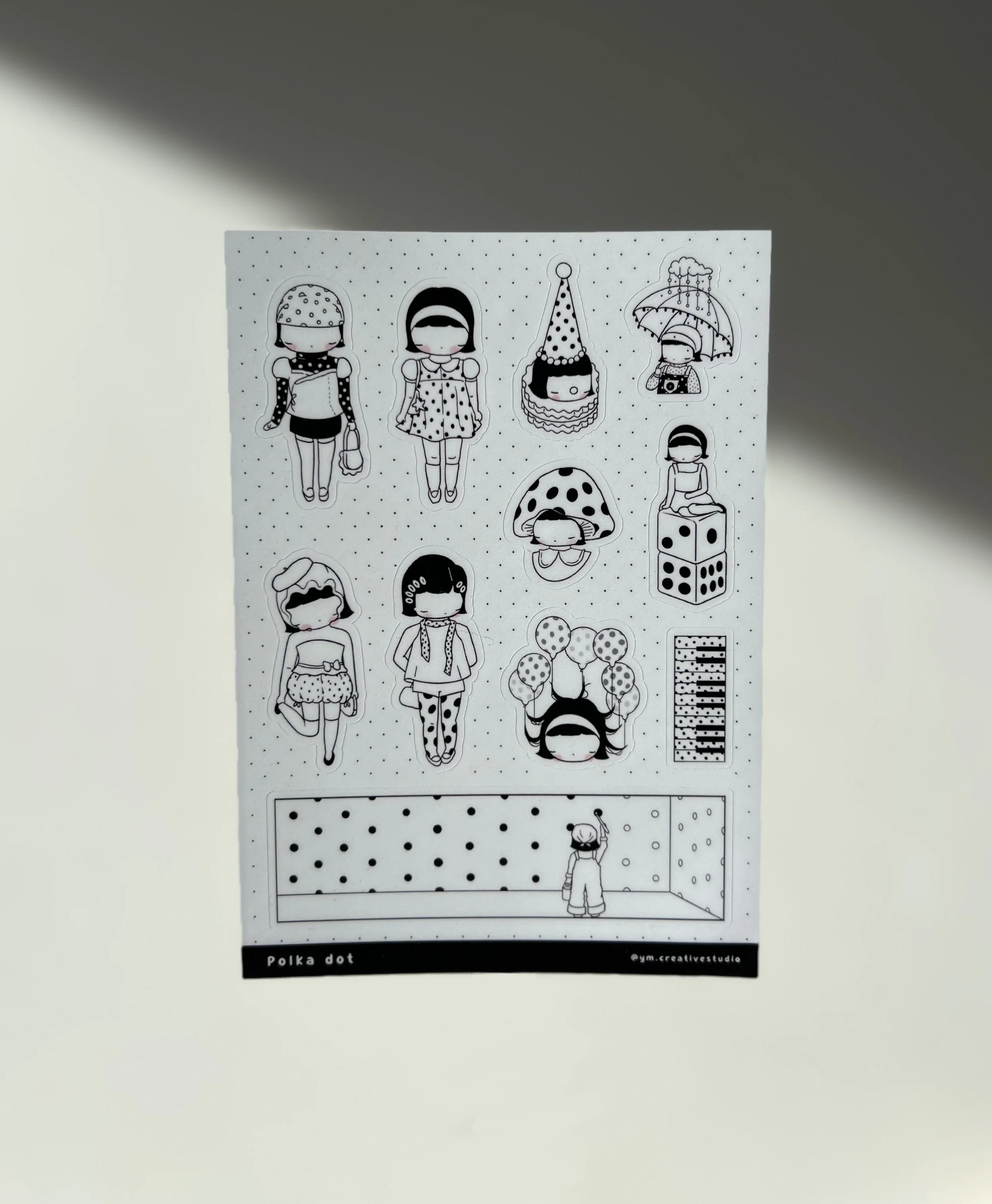 ‘Polka Dot’ Sticker Sheet