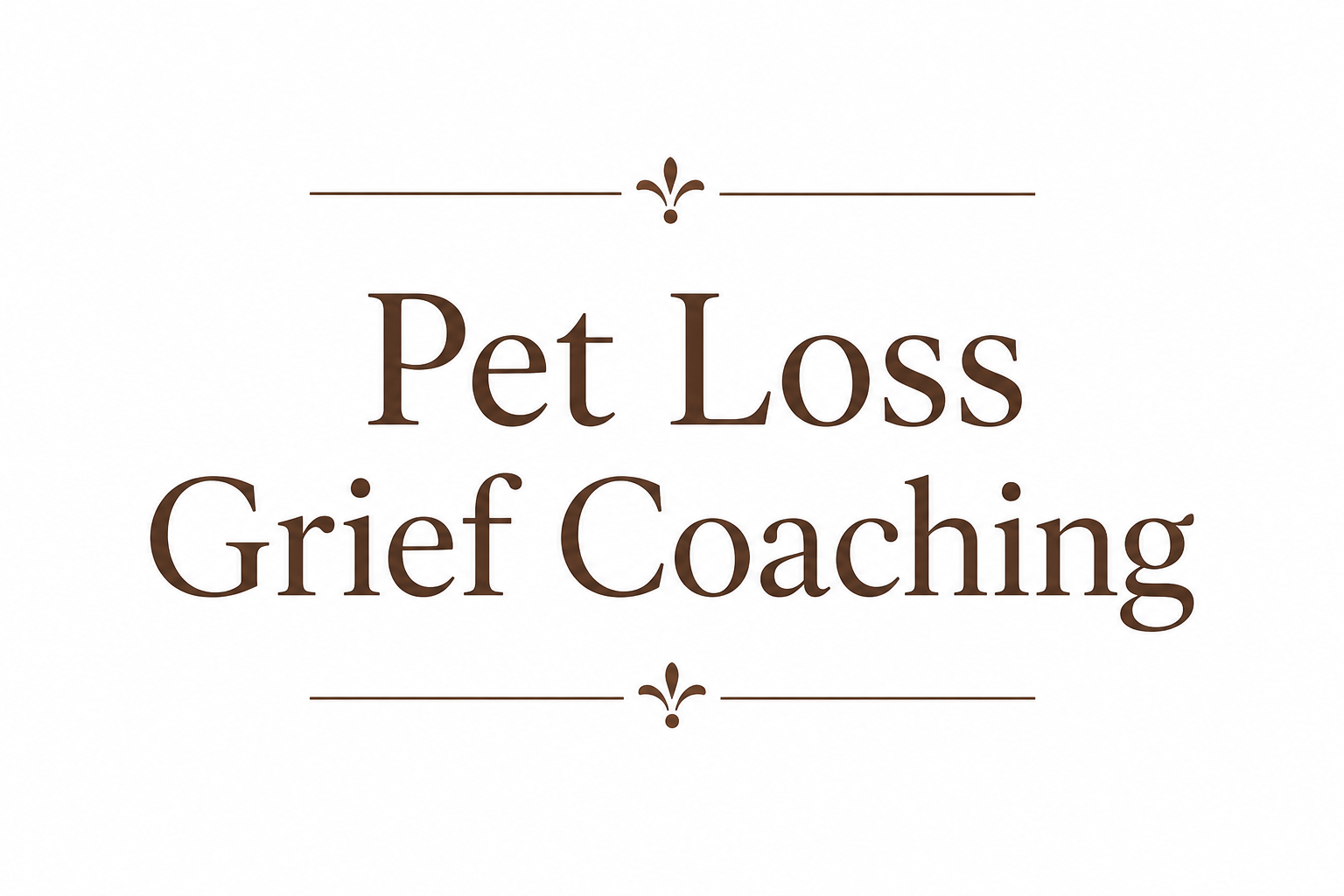 Pet Loss Grief Coaching