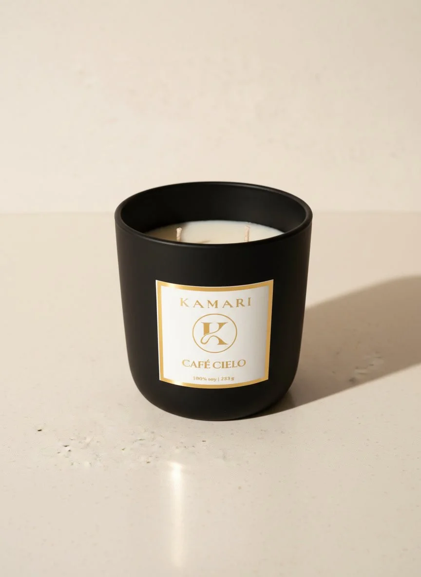 Kamari Candle - Cafe Cielo