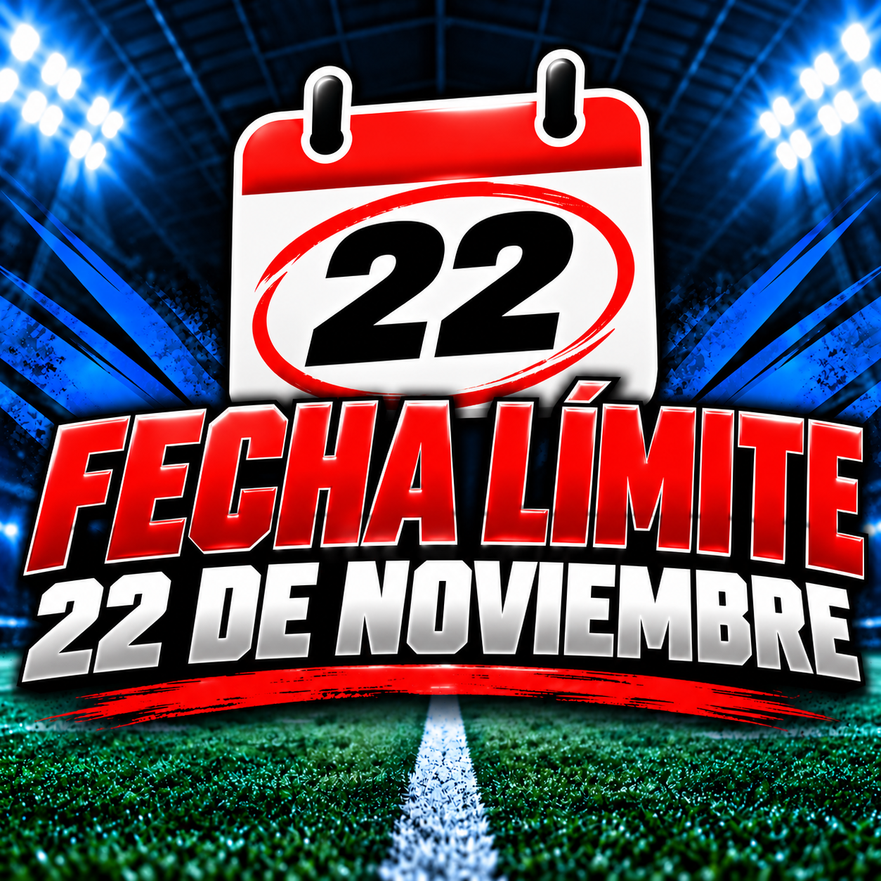 Fecha límite de inscripción para el torneo RISE de Acción de Gracias: 22 de noviembre.