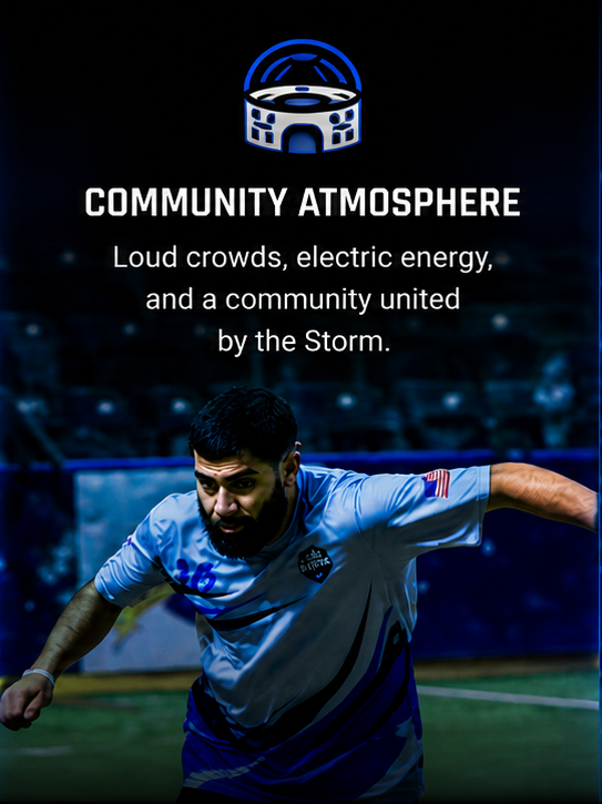 Vancouver Storm FC home game featuring exciting indoor soccer and a passionate community atmosphere