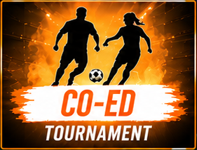 Co-Ed Division at the RISE Invitational Indoor Cup Thanksgiving indoor soccer tournament in Vancouver, Washington.