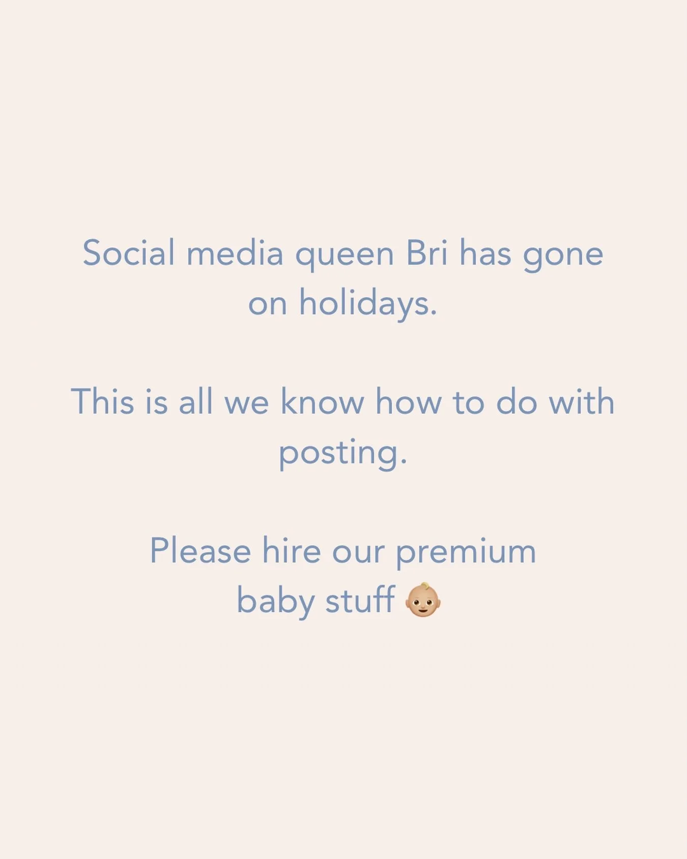 Hi guys this is all we got today for the Instagram &amp; Facebook- have a look on our website at all the baby stuff and hire something. Yep we also deliver it locally for free. Cheers. 

#hire #yep #hashtags #cool #entrepreneurlife