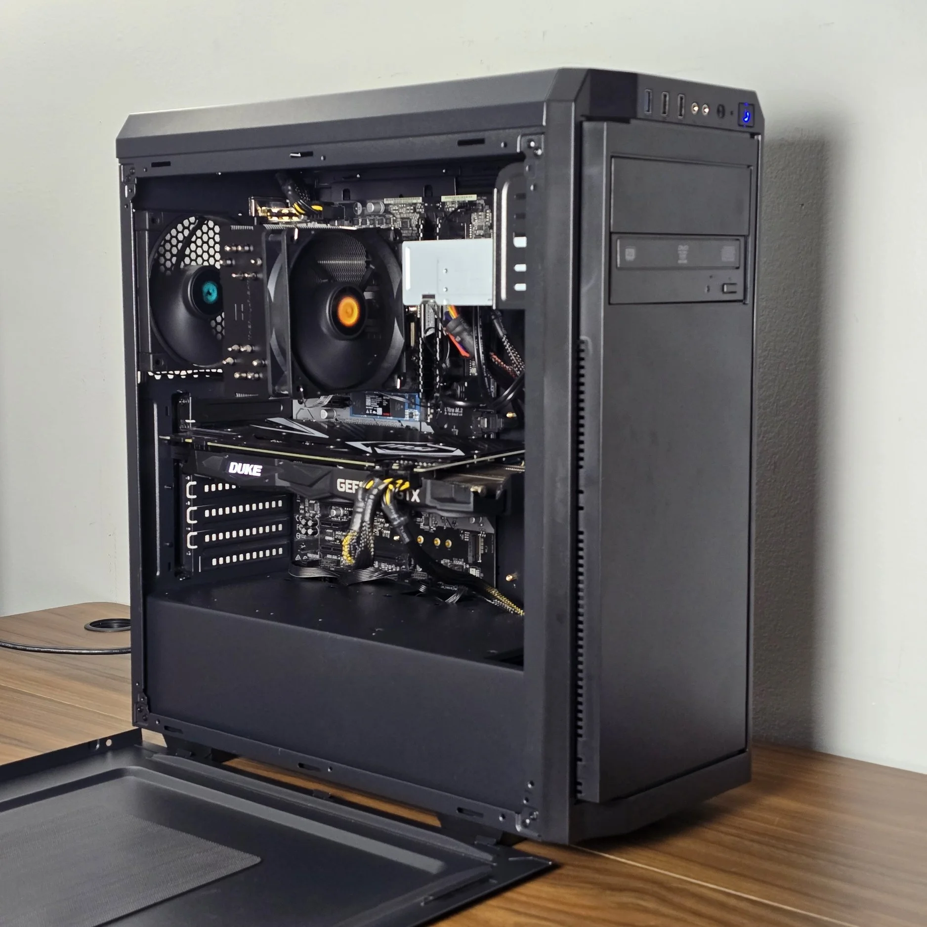 Available - Stealth Retro Media Station | GTX 1070 Ti | DVD/CD Drive - $500