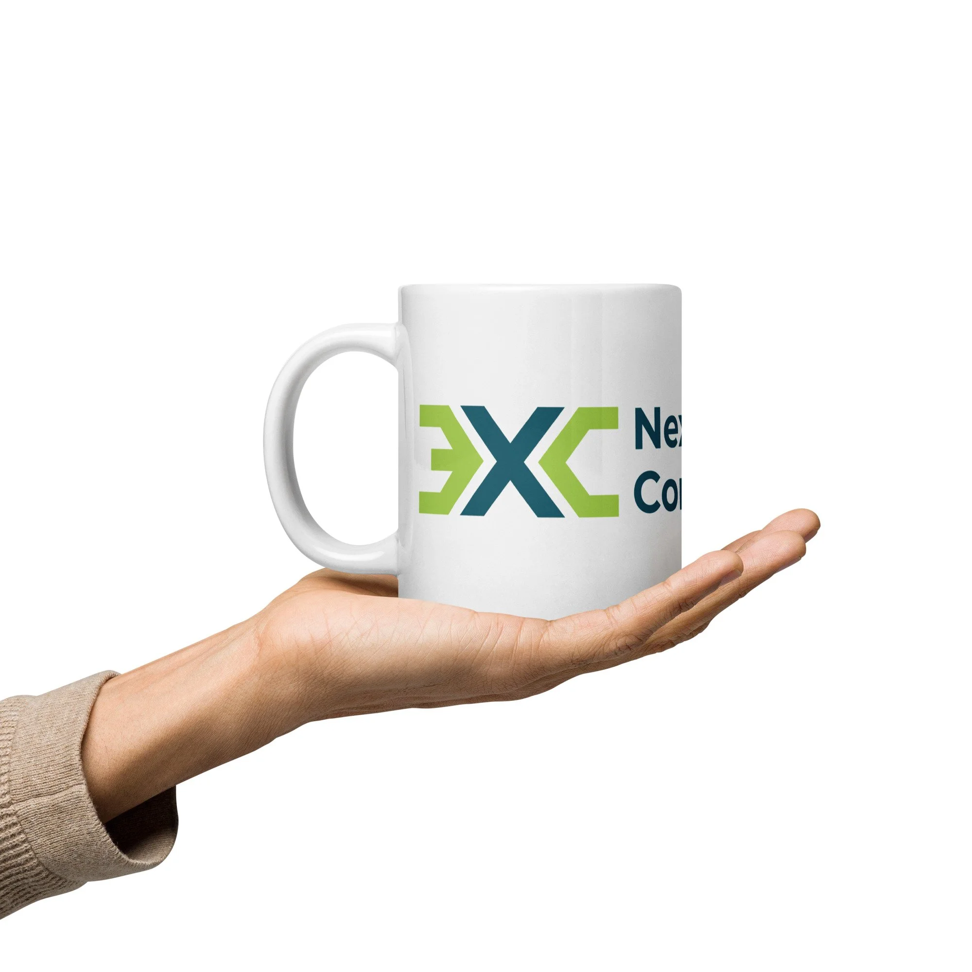 NexChord White glossy mug