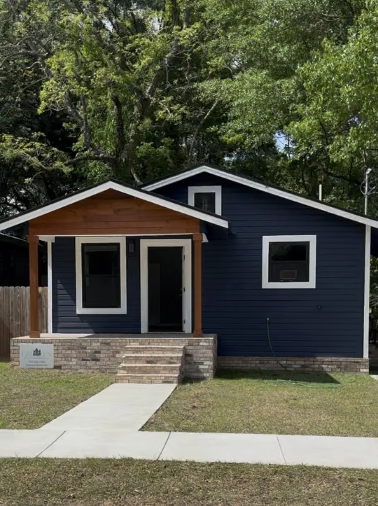 Newly renovated bungalow style home located in the heart of downtown historical Prichard, Alabama.