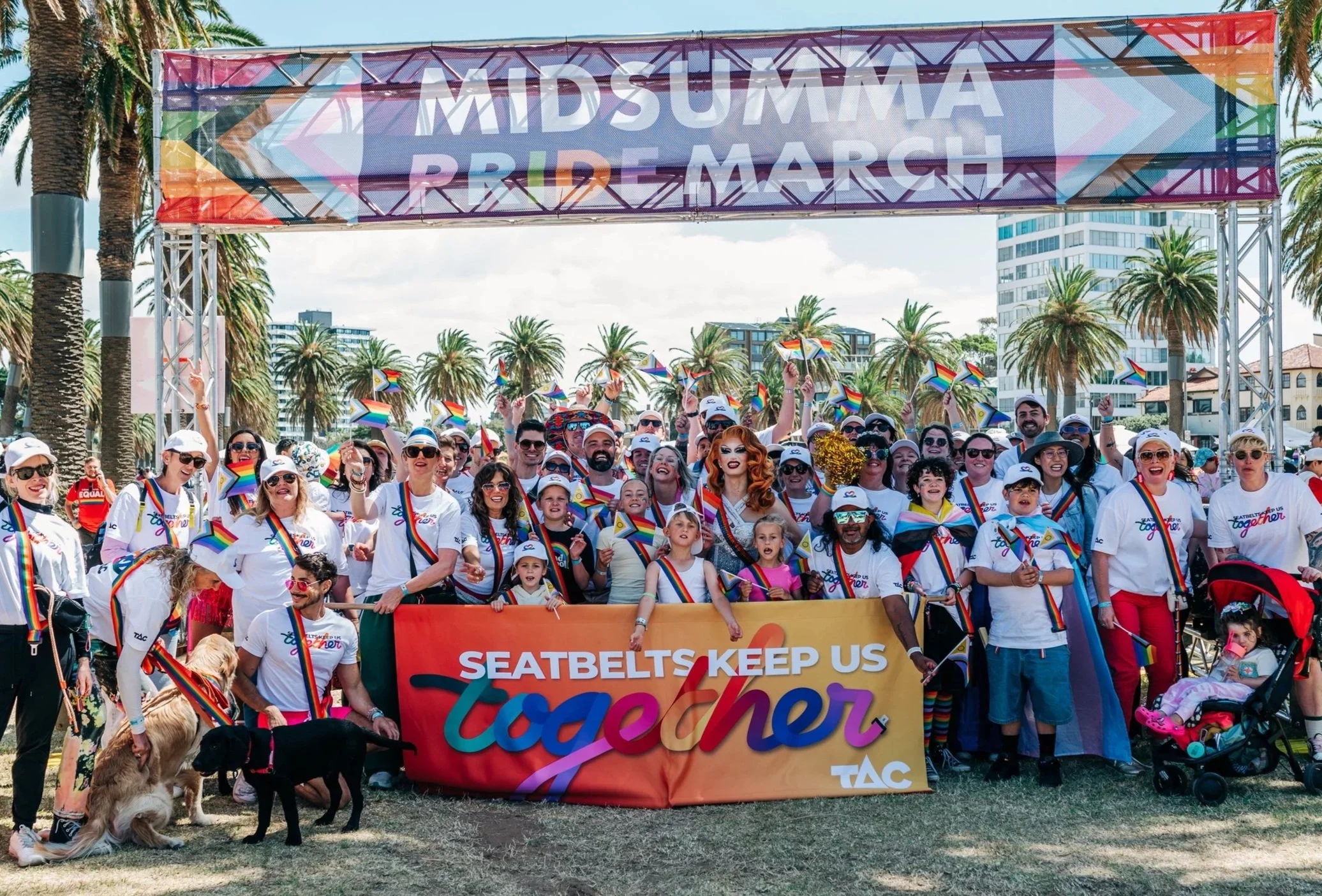 TAC Midsumma Pride event Lucy choreographed, performed at and coordinated