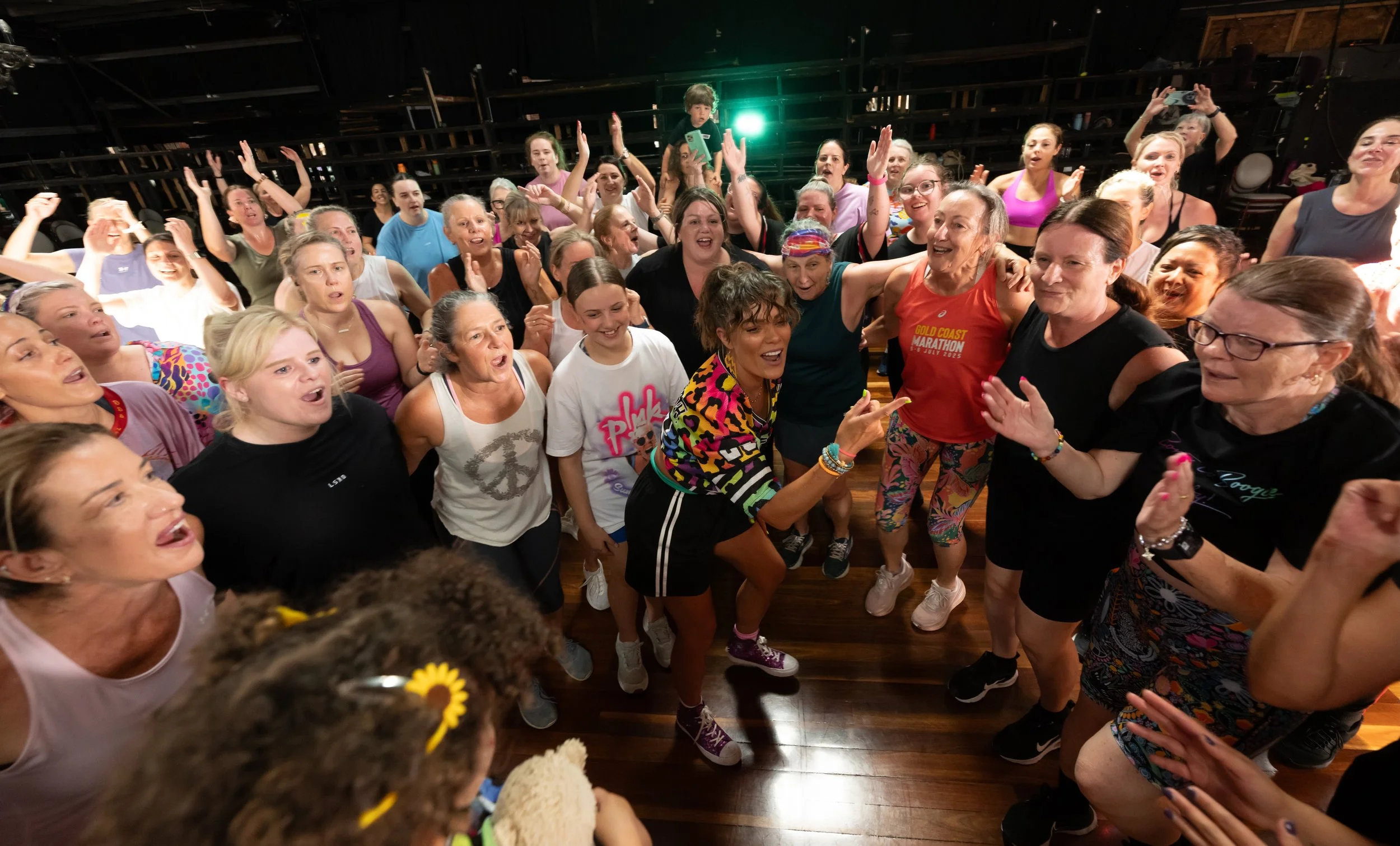 Lucy's independent event Melbourne event in 2025. 140 students, sold out event.