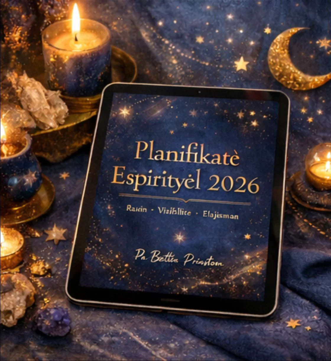 2026 Planifikatè Espirityèl & Jounal  Yon Espas Sakre pou Planifye, Ekri, epi Vin Ou Menm