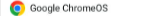 Screenshot of a Google Chrome browser tab with the text 'Google Chromeos'