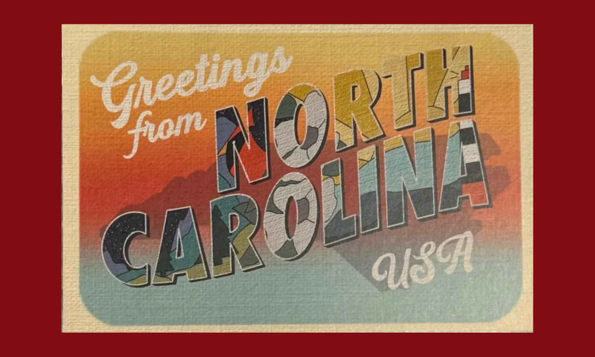 POSTCARD FROM NORTH CAROLINA - SEPTEMBER 2026