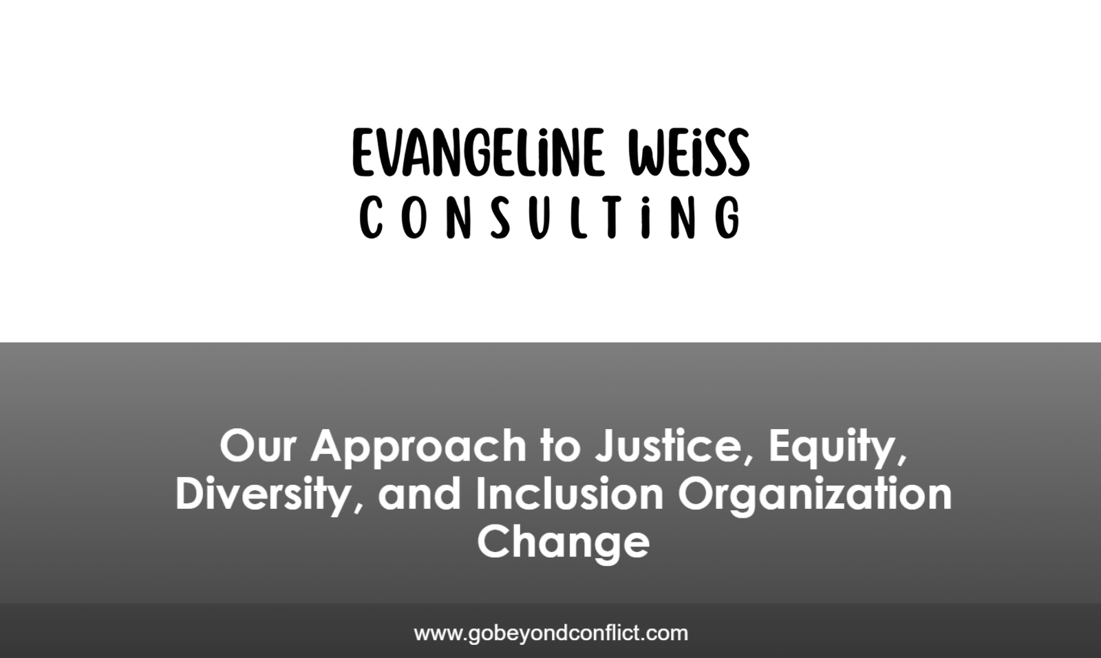 Evangeline Weiss Consulting | Jedi Training