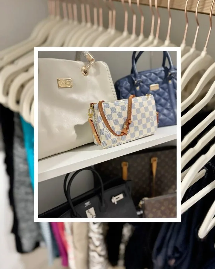 When function meets fashion 🤍  A thoughtfully organized closet where every bag, every outfit, and every detail has room to shine. 

The new year is the perfect time to reset your space&mdash;and start every day feeling calm, confident, and pulled to