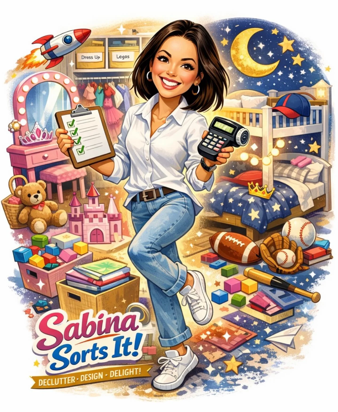 Sabina, creating calm spaces that actually work for real life!