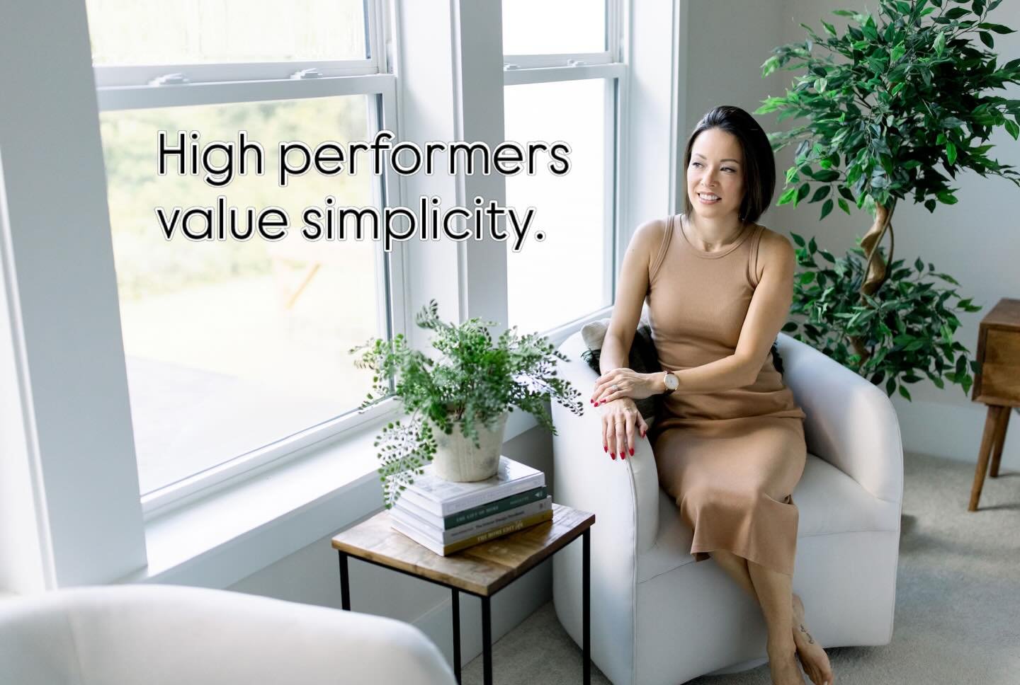 High performers understand something most people overlook:

Simplicity is a luxury. ✨

Behind every calm, beautiful space is thoughtful design, curated belongings, and systems that make life easier.

Your home should support your lifestyle, not compe