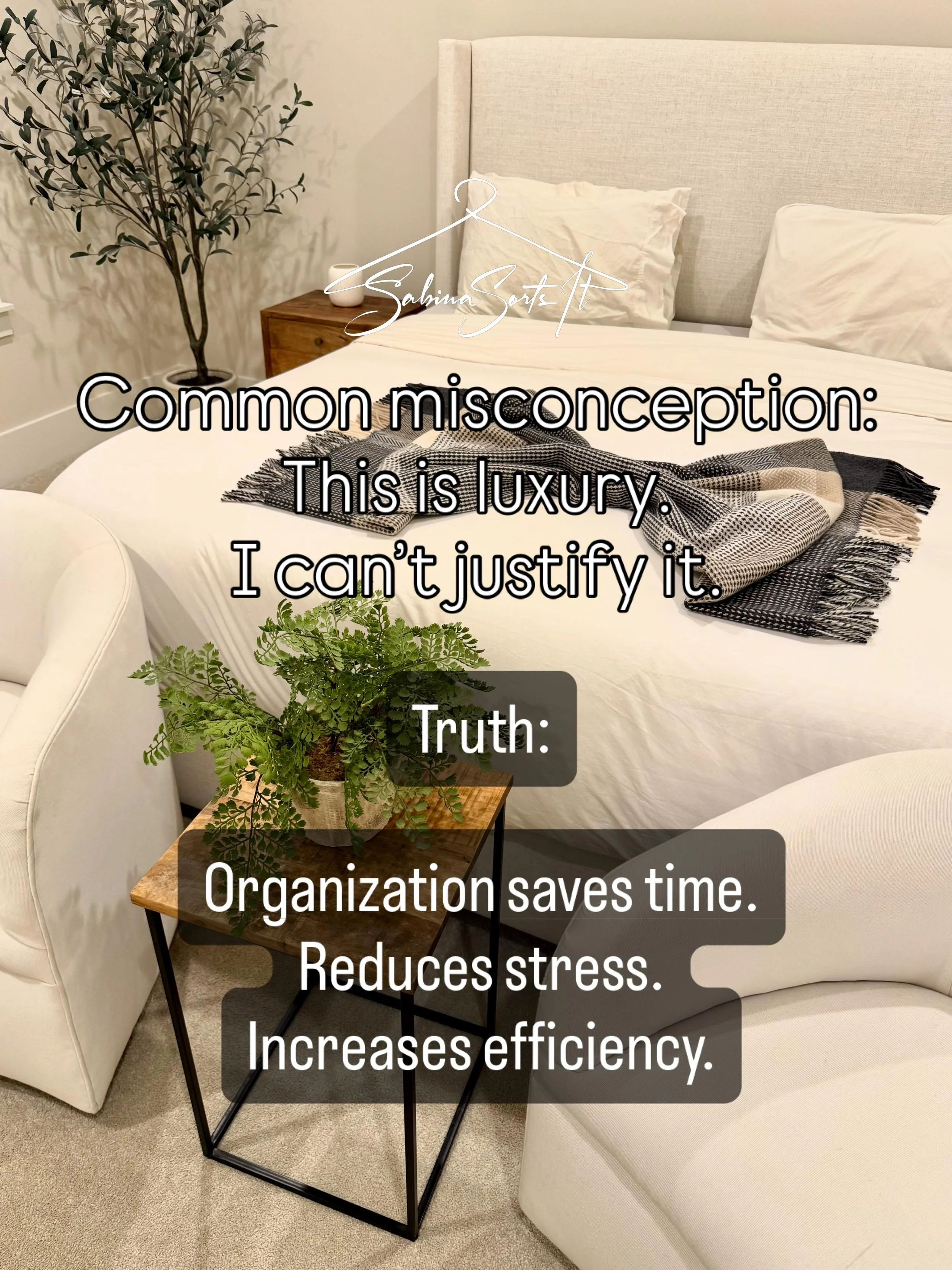 One of the biggest misconceptions about organization is that it&rsquo;s a luxury. 💎

But what if the real question isn&rsquo;t, &ldquo;Can I afford to get organized?&rdquo; What if it&rsquo;s, &ldquo;What is disorganization costing me?&rdquo; 🤔

Lo