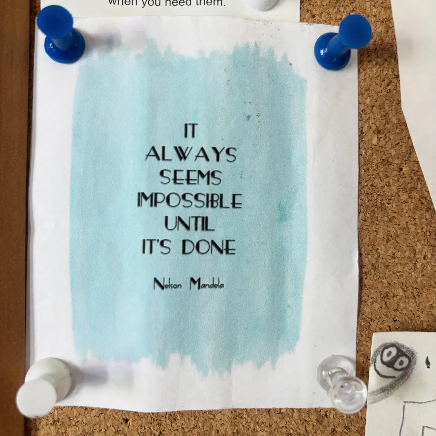 It&rsquo;s done! ✅ I completed all the requirements and am now officially an LCSW, a Licensed Clinical Social Worker in the state of Utah.

This small piece of paper has been posted in my kitchen for more than 6 years. A friend gave it to me the day 