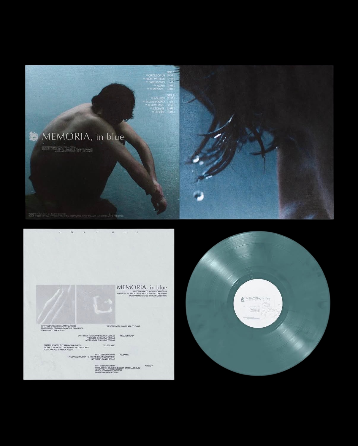 MEMORIA, in blue (VINYL)