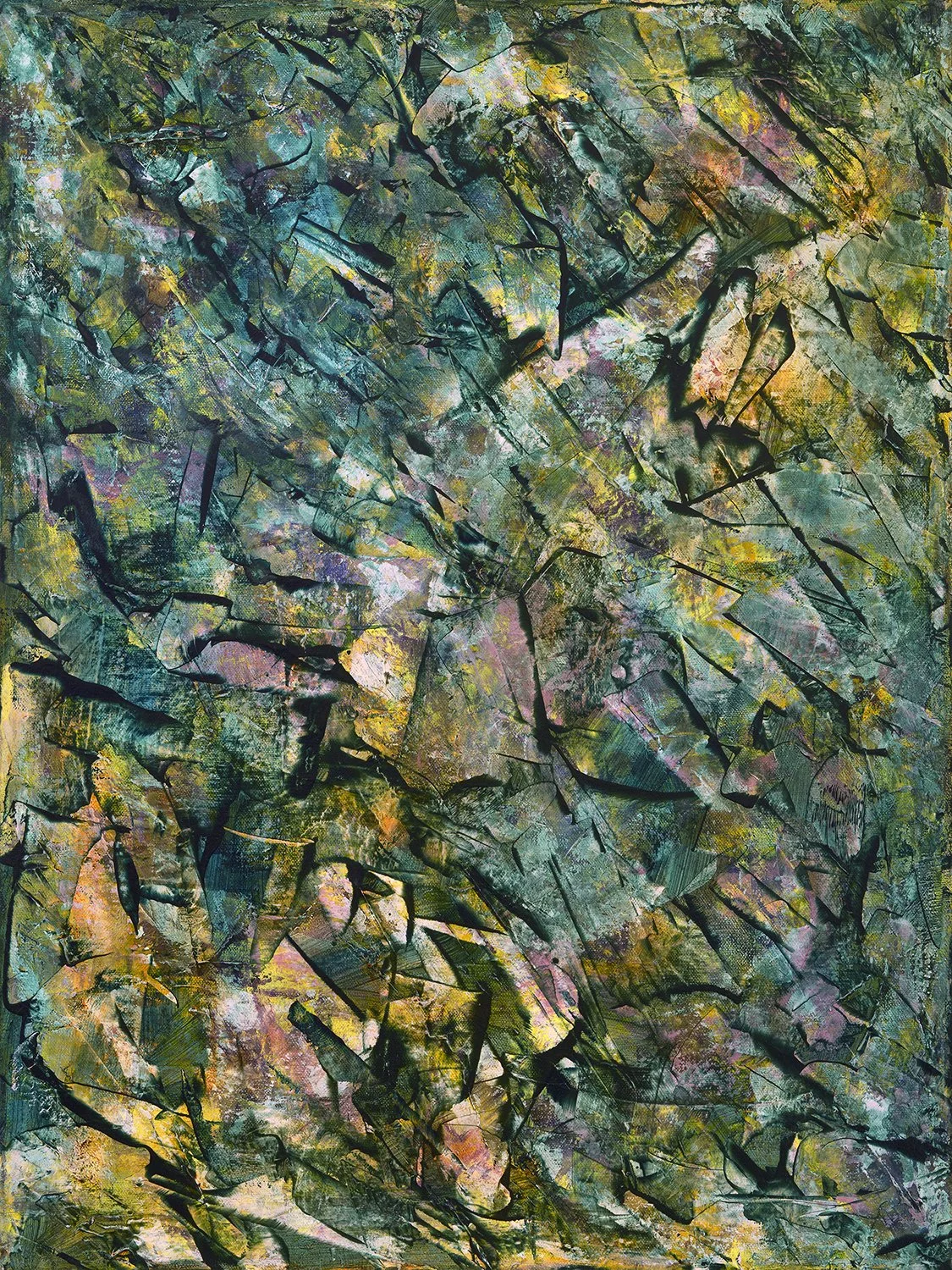 ALIVE IN THE SHATTER  Original Acrylic 18 x 24 inches - SOLD 🔴