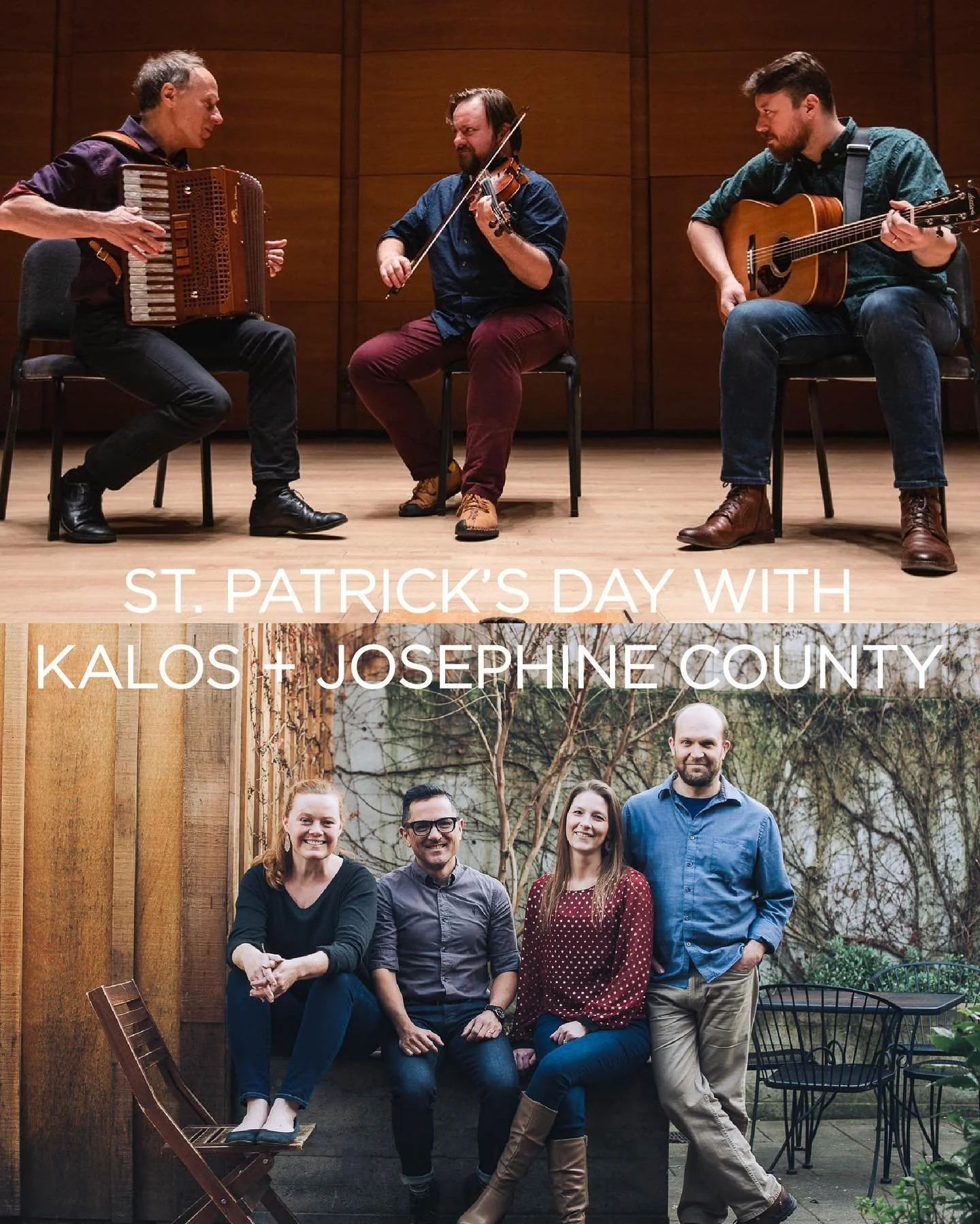 It&rsquo;s going to be a great night at @thedanacenter with @kalostrio and Josephine County!