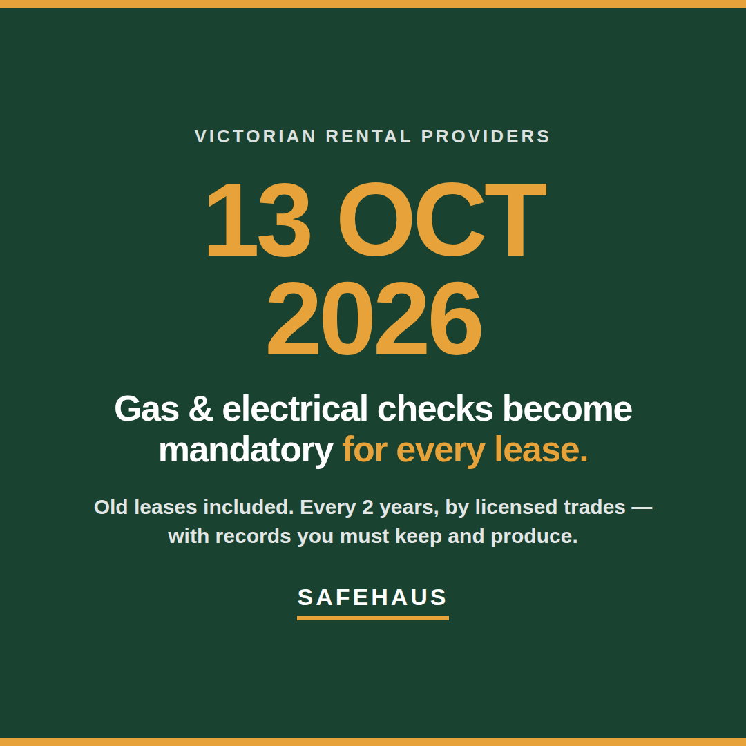 The 13 October deadline every Victorian landlord needs in the calendar