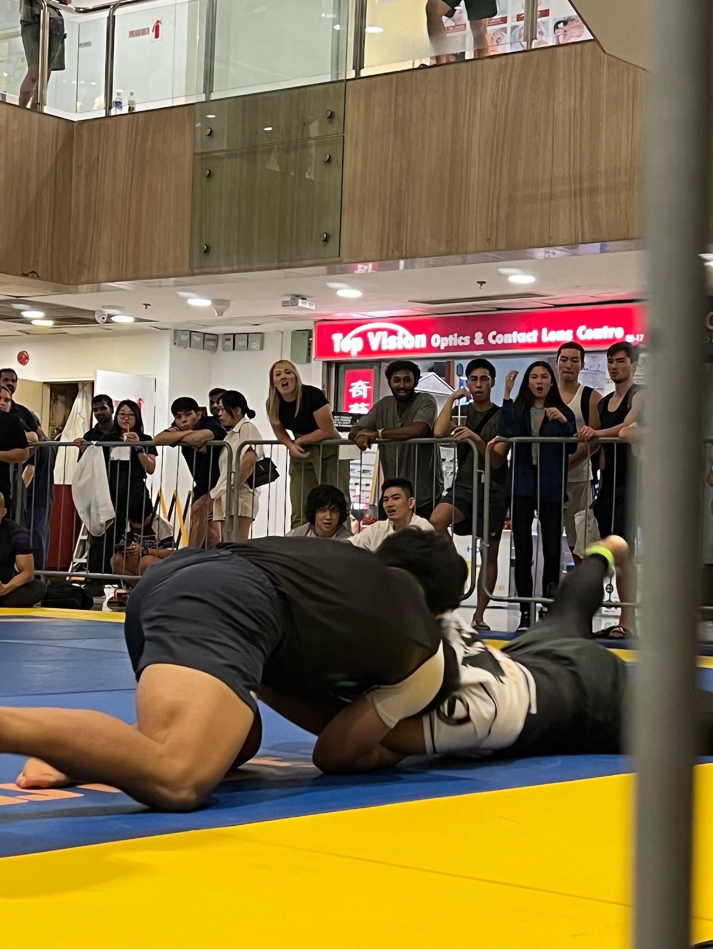 Trainer Miles competing in Jiu Jitsu Competition