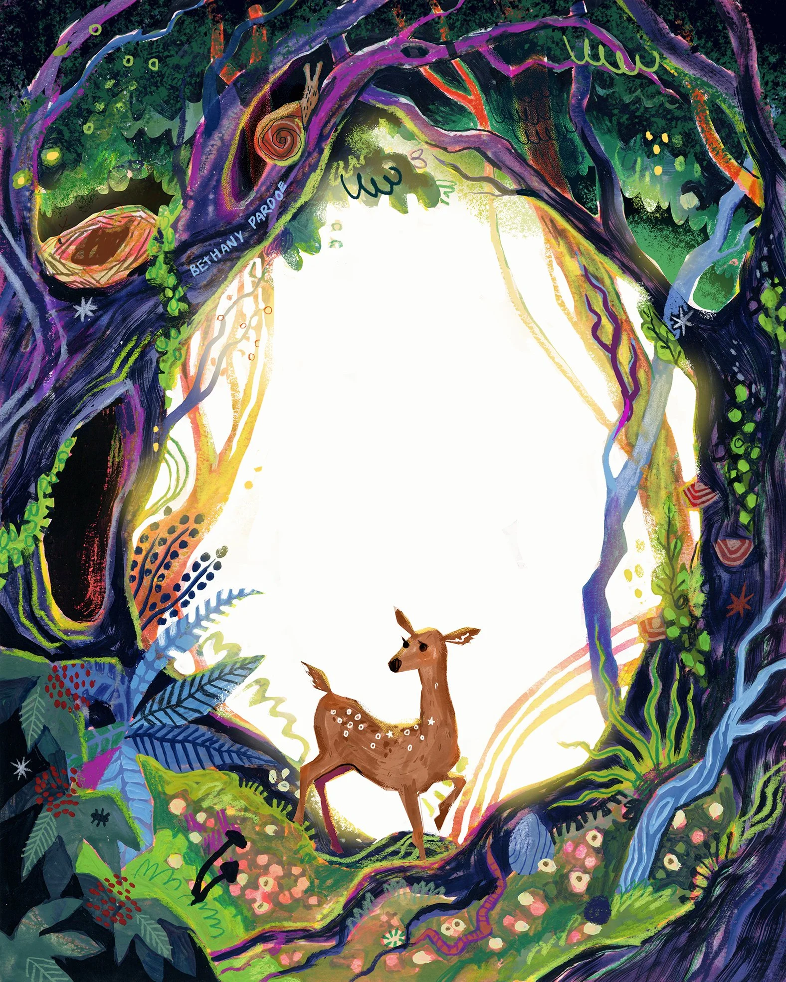 Tranquil, mixed media, 2025