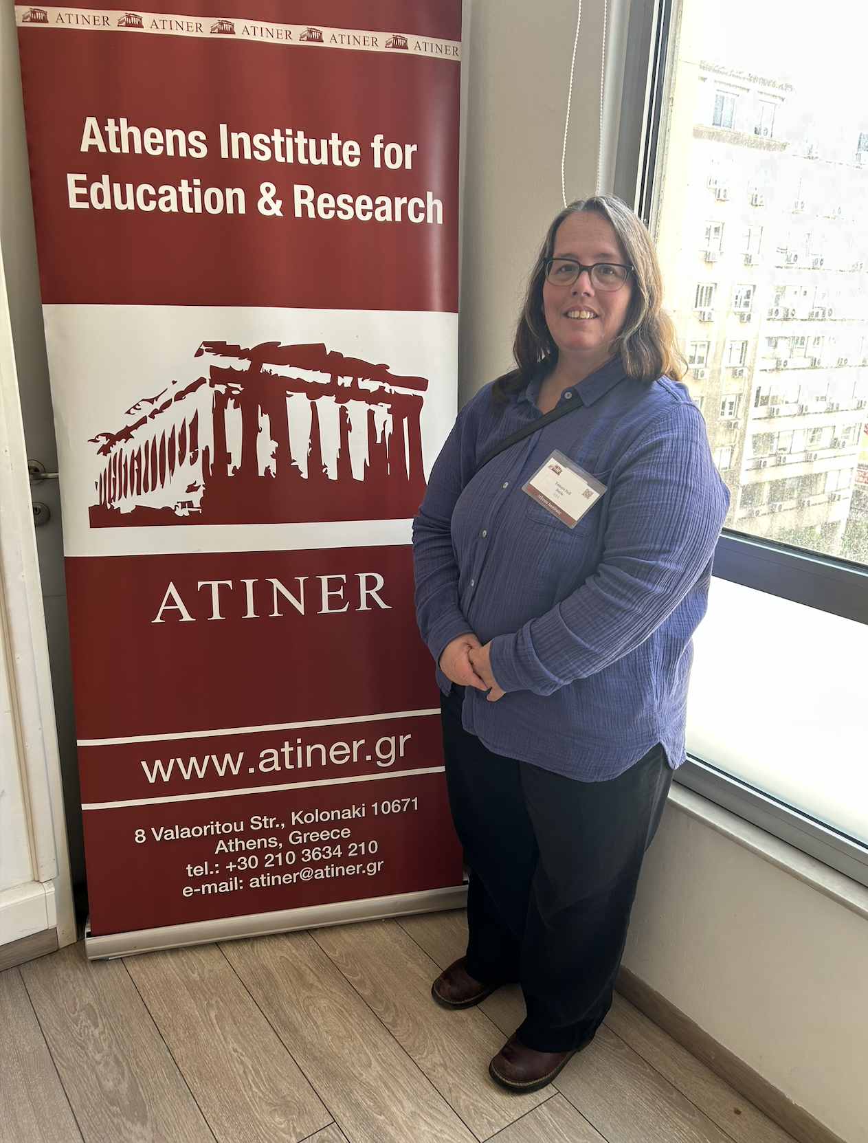 Dr. Boyle at Athens Institute for Education & Research