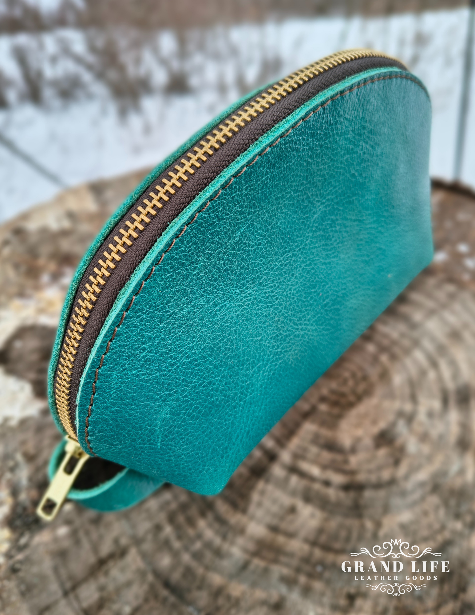 leather crescent pouch personal care travel bag teal2.png