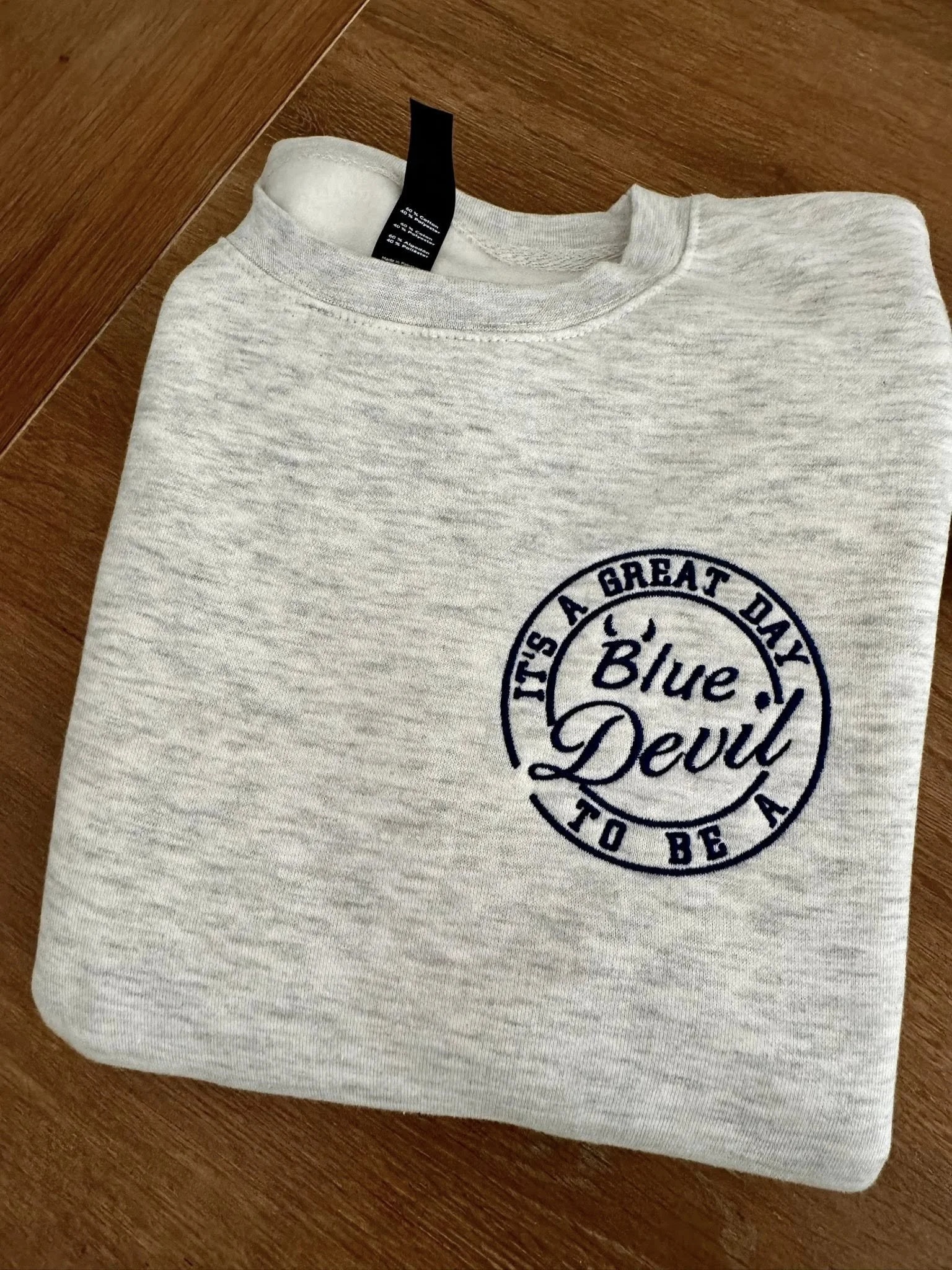 Great Day To Be A Blue Devil Fleece Crew