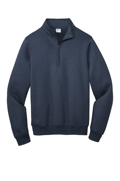 Port & Co™ Core Fleece Quarter Zip Pullover Sweatshirt_Navy Blue.jpg (Copy)