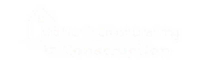 Logo of Mid North Coast Drafting & Construction – partner of Blue Sky Planning & Environment, specialist in rural NSW drafting, design and construction planning services supporting regional development projects.