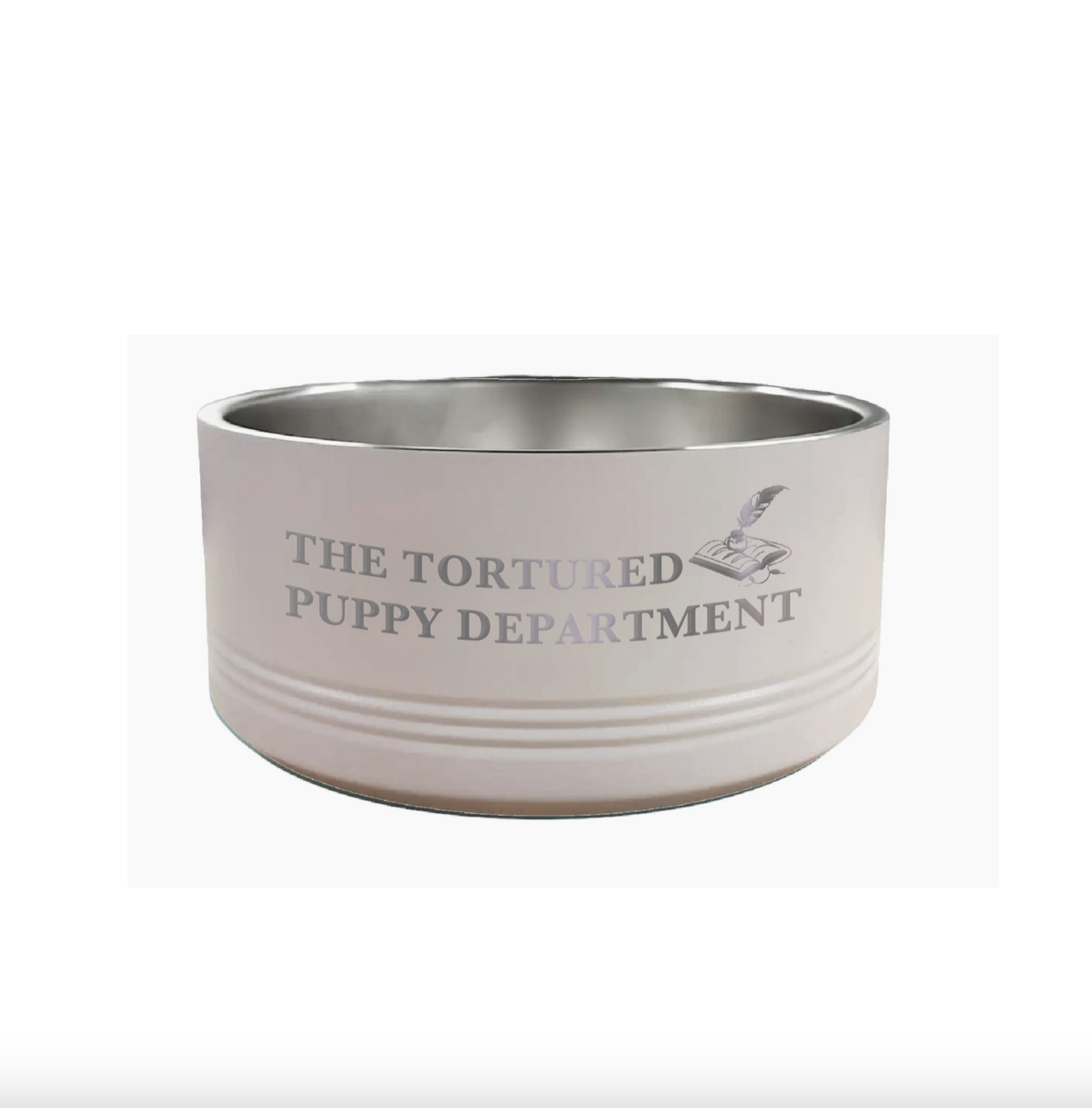 The Tortured Puppy Department - Large Pet Bowl - Taylor Swift Ttpd