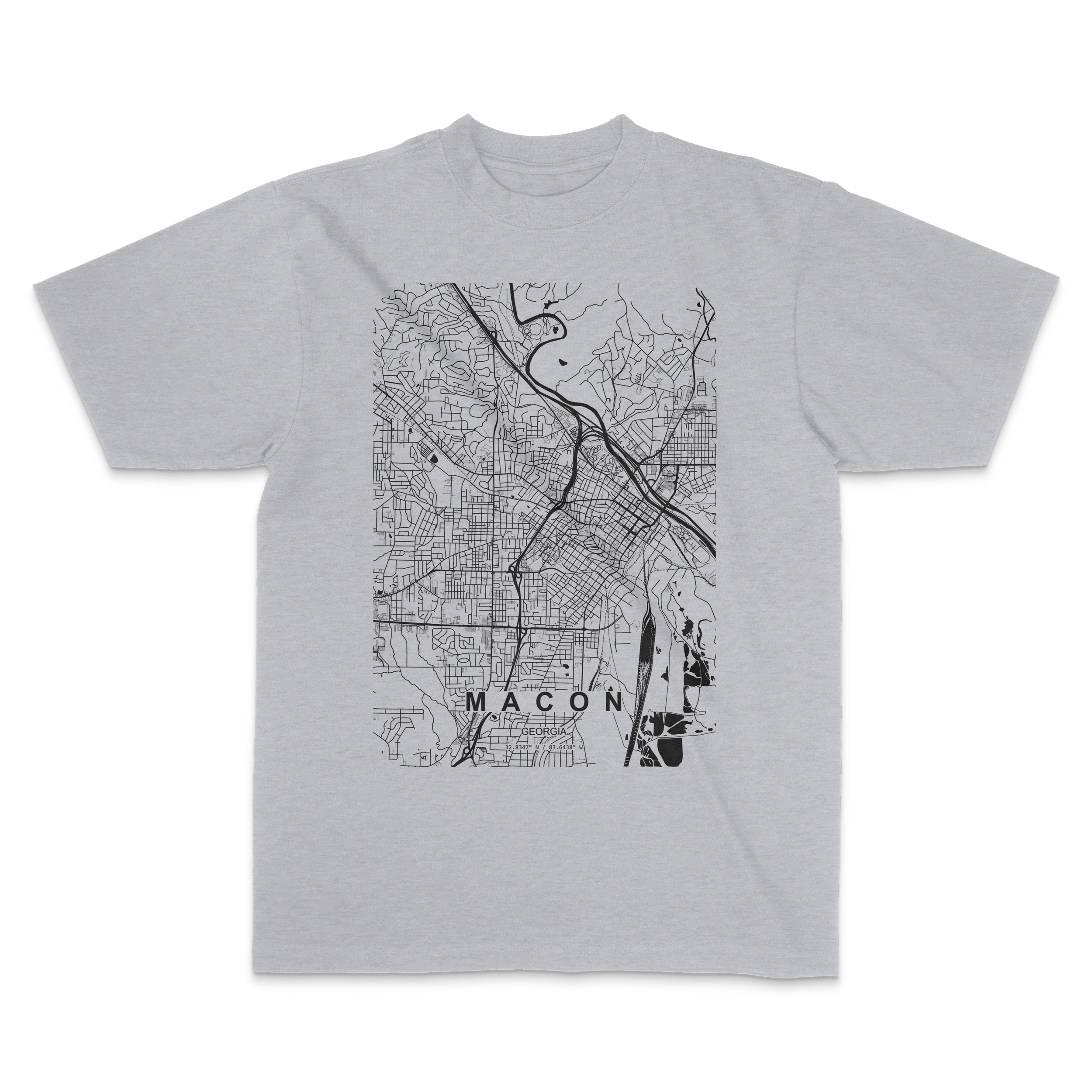 Map of Macon Tee