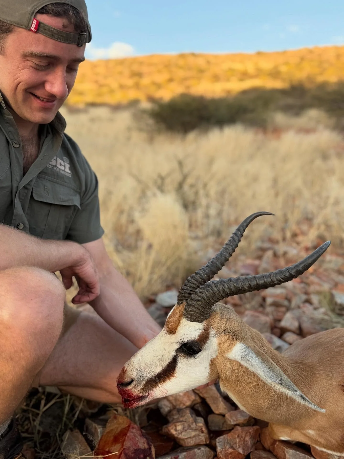 Big bok down!