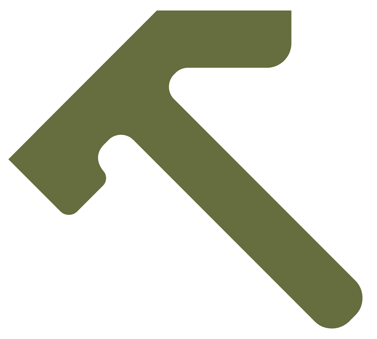 A hammer icon.