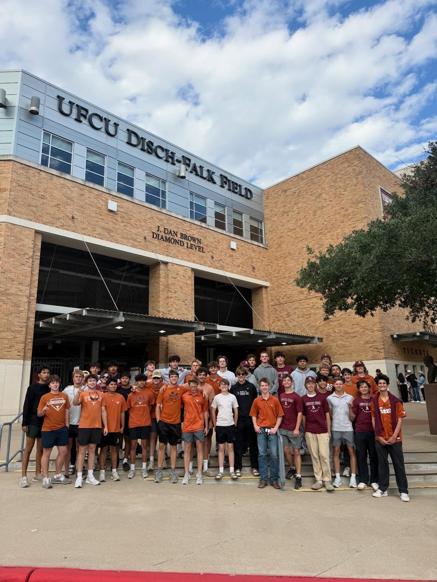 Night game at the Disch. Hanging together as one. #loyalforever #gomaroons #cityliving
