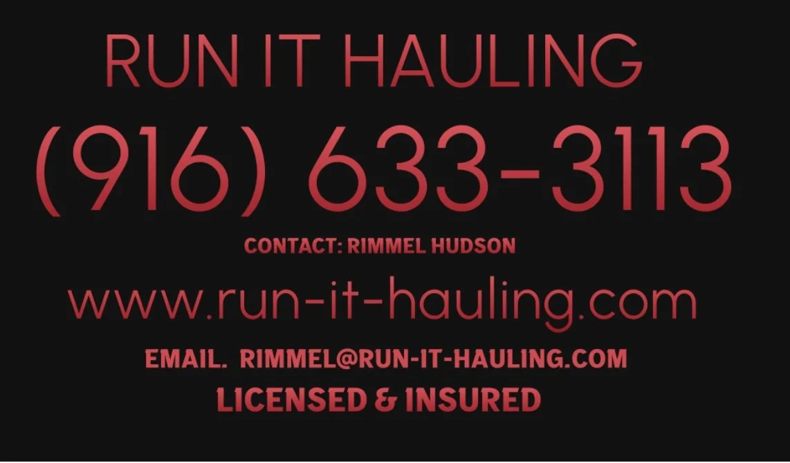 Run it hauling 