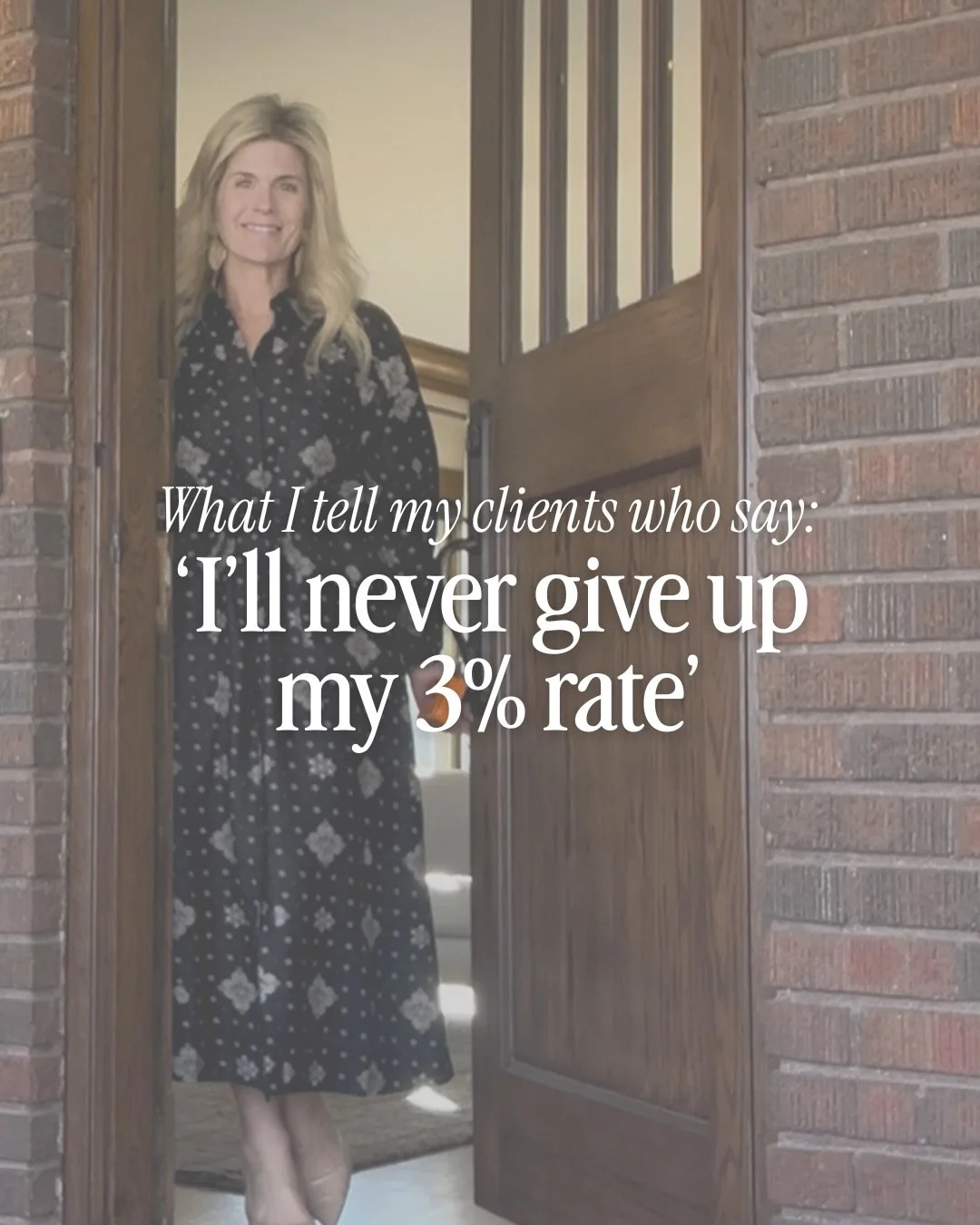 The #1 thing that always surprises homeowners in this position?

You don&rsquo;t have to settle for today&rsquo;s market rates. By blending creative financing with seller-paid concessions, we can often &ldquo;buy down&rdquo; your rate&mdash;bringing 