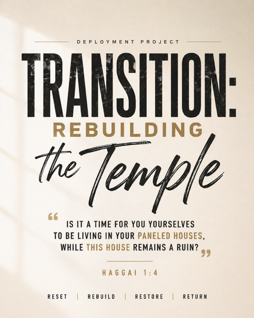Transition: Rebuilding the Temple