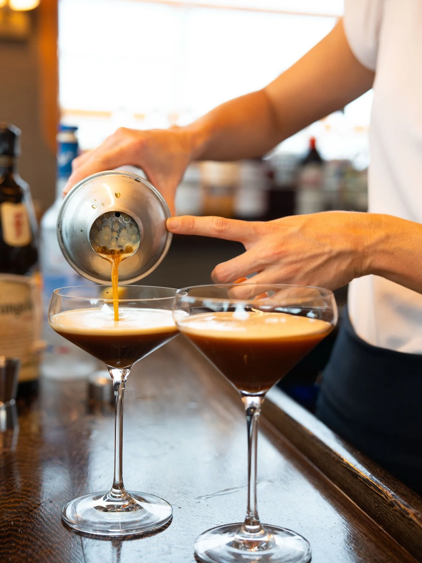 Crew Making Cocktails on Southern Cloud