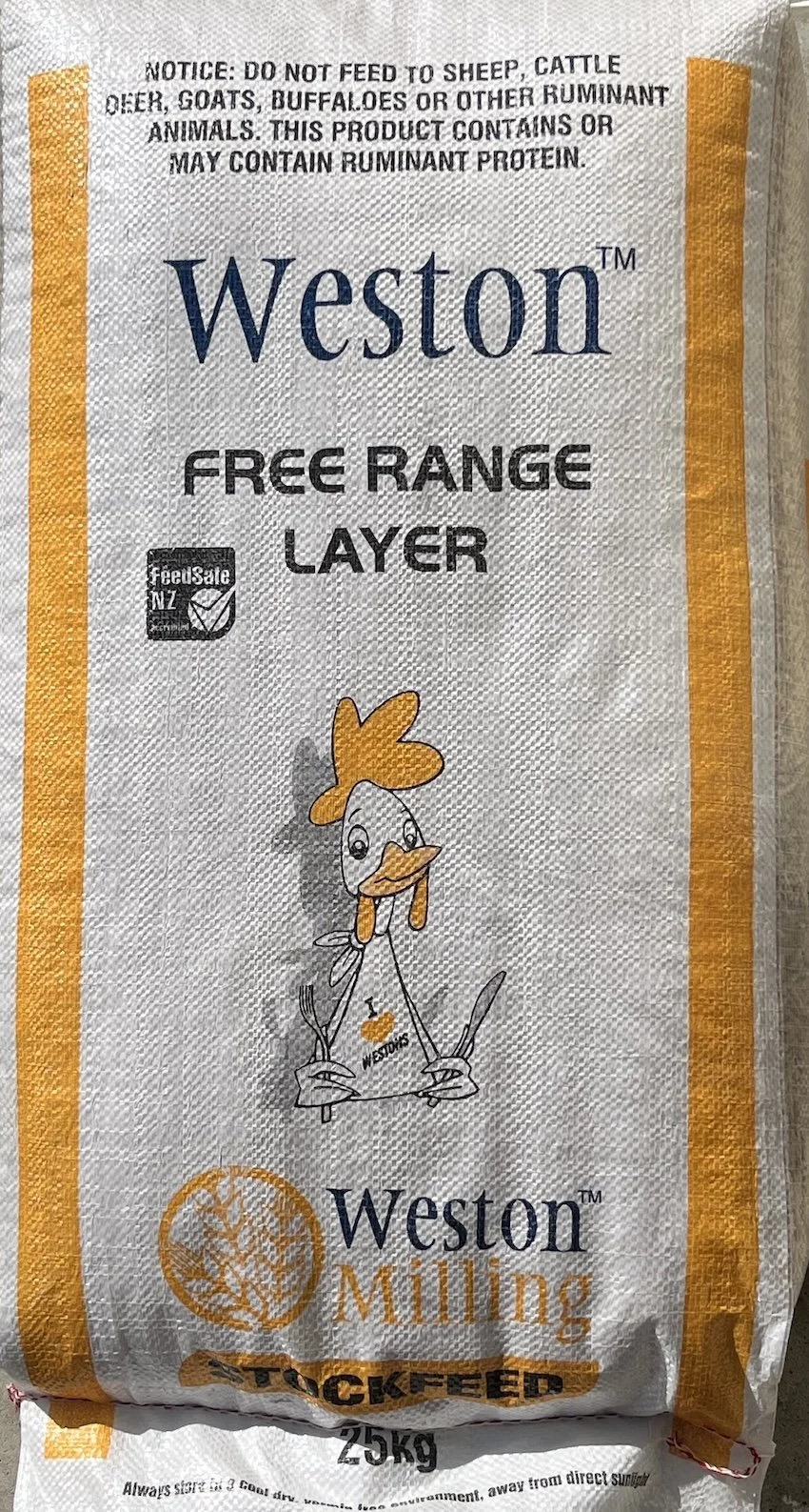 Weston Milling Free Range Layer 25Kg