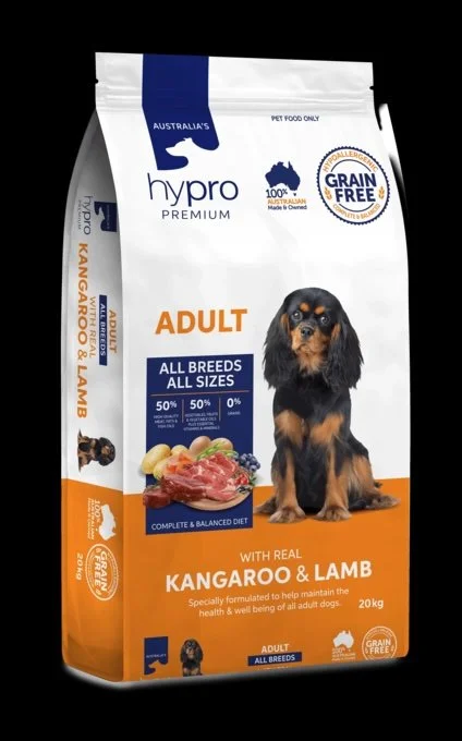 Hypro Grain Free Kangaroo & Lamb Adult Dry Dog Food