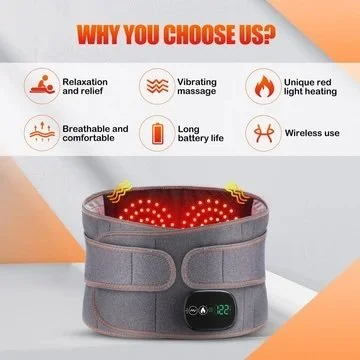 Heat & Vibration Lumbar Belt