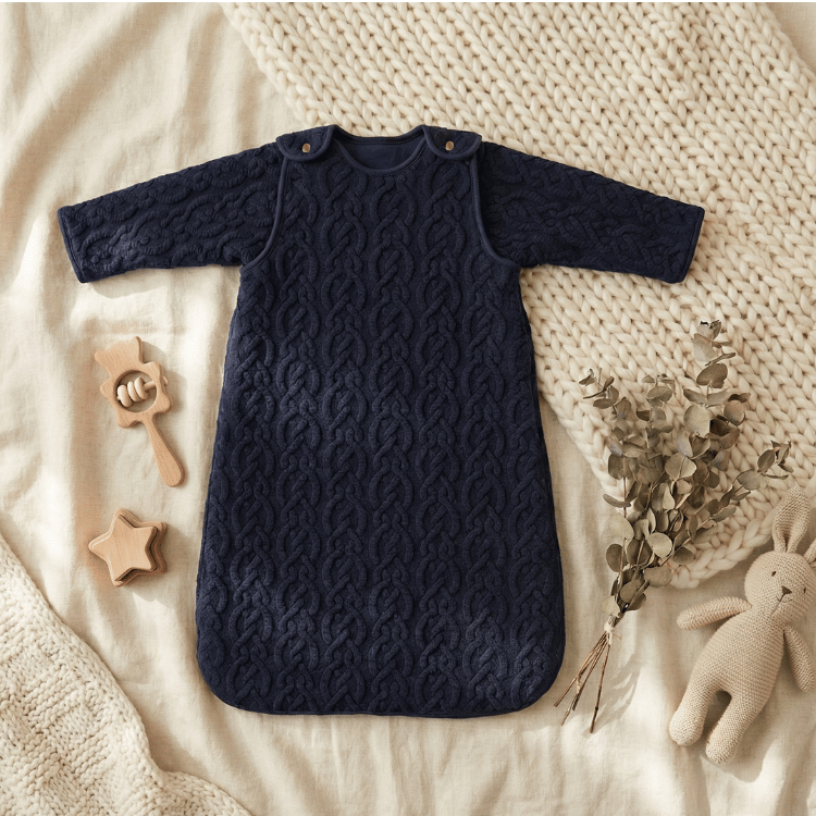 ベベトン Navy 【新生児〜80cm】