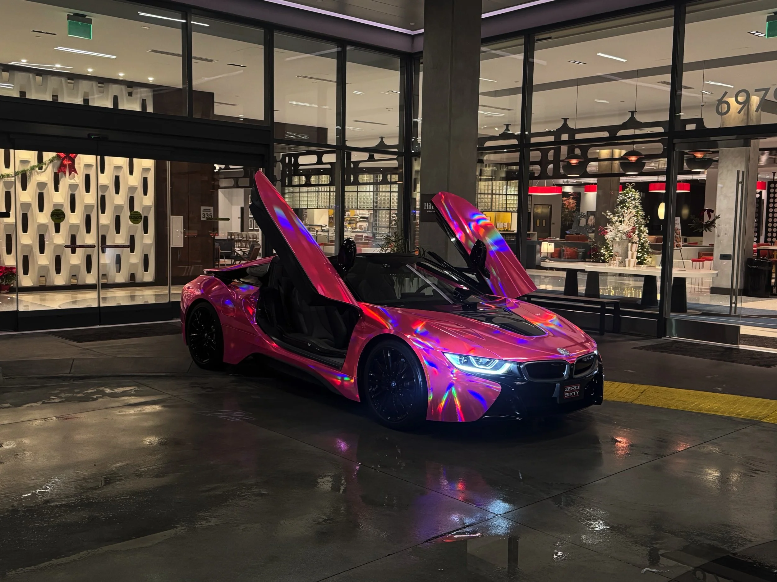 Paris Hilton's BMW i8